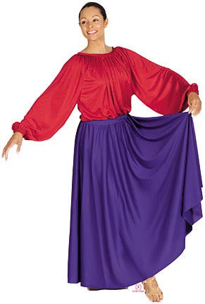 Adult Liturgical Circle Skirt - Single Panel (13778)