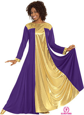 Plus Size Polyester/Metallic Resurrection Dress (14820p)