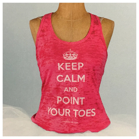 Keep Calm & Point Your Toes Tank
